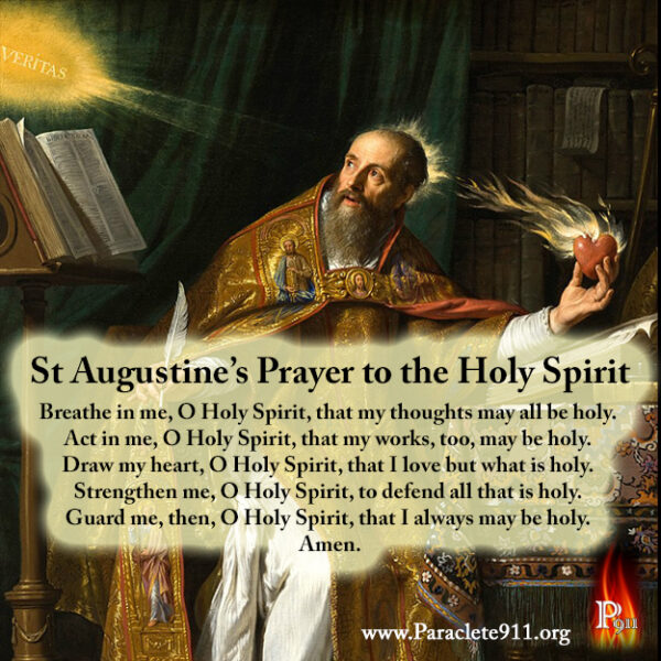 St Augustine S Prayer Paraclete